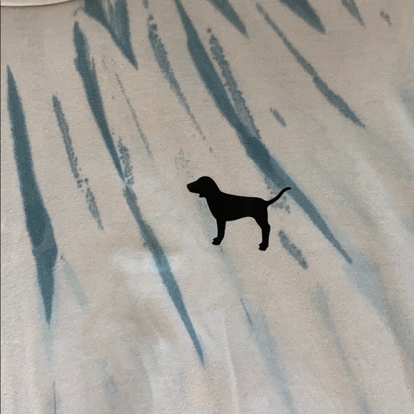 ***SOLD*** Victoria’s Secret Pink tie dye t-shirt - Picture 3 of 4